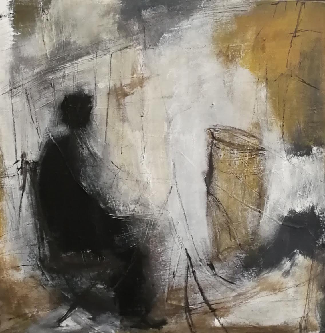 Street musician 50 x50